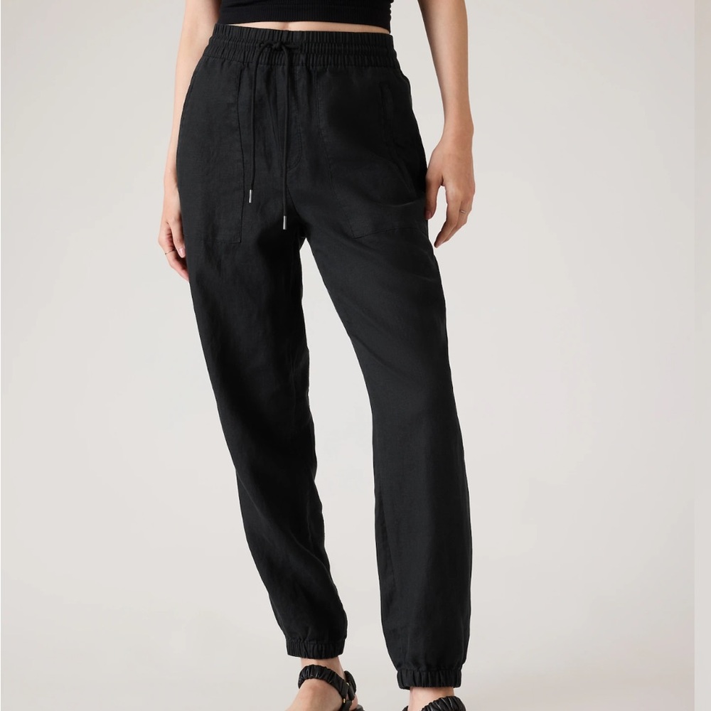 Athleta Retreat Linen Jogger size medium